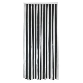 Draperie neagra/argintie termoizolanta 90x200 cm cu prindere la usa - Maximex imagine