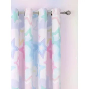 Draperie pentru copii 2 buc. 168x183 cm Ombre Stars - Catherine Lansfield imagine