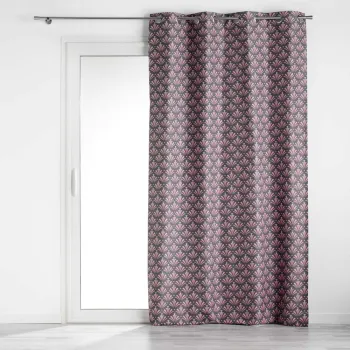 Draperie roz/gri blackout din microfibra 135x260 cm Surya - douceur d'interieur imagine