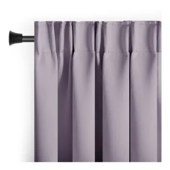 Draperie roz prafuit blackout/termoizolanta 140x245 cm Pleat - Restilo imagine