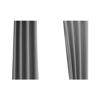 Draperie semi-opaca gri 250x100 - Mila Home imagine