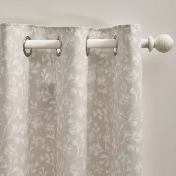Draperii bej 2 buc. 168x183 cm Brooke Floral - Catherine Lansfield imagine