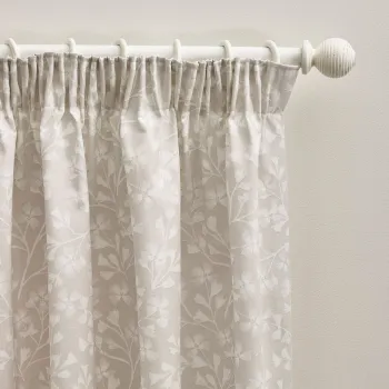 Draperii bej 2 buc. 168x183 cm Brooke Floral - Catherine Lansfield imagine