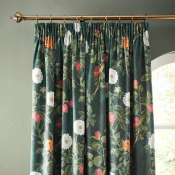 Draperii verde 2 buc. 168x183 cm Arcadia Floral - RHS imagine