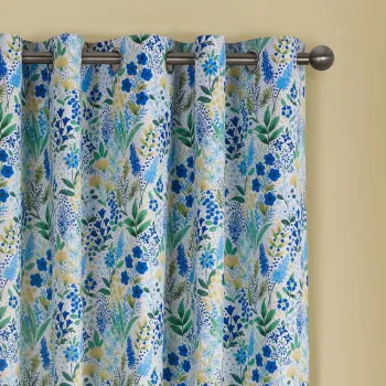 Draperii verde/albastre 2 buc. 168x229 cm Tilly Floral - Catherine Lansfield imagine