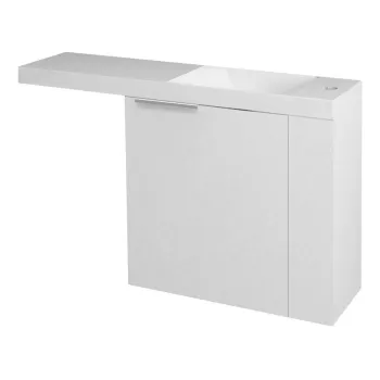 Dulap fara chiuveta alb suspendat 50x50 cm Latus Vi - Sapho imagine