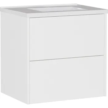 Dulap sub chiuveta alb suspendat cu aspect mat 61x61 cm Bodera - Germania imagine