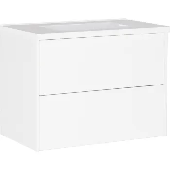 Dulap sub chiuveta alb suspendat cu aspect mat 81x61 cm Bodera - Germania imagine