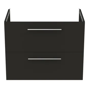 Dulap sub chiuveta gri antracit suspendat 80x63 cm i.Life B - Ideal Standard imagine