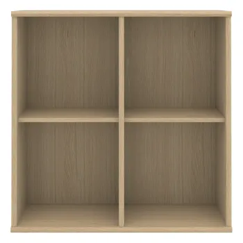 Etajera / biblioteca de perete cu aspect de lemn de stejar Mistral 025 imagine