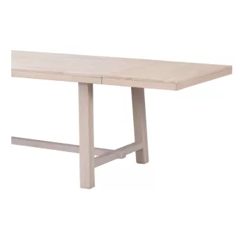 Extensie blat din lemn de stejar lacuit pentru masa Rowico Brooklyn, mat imagine