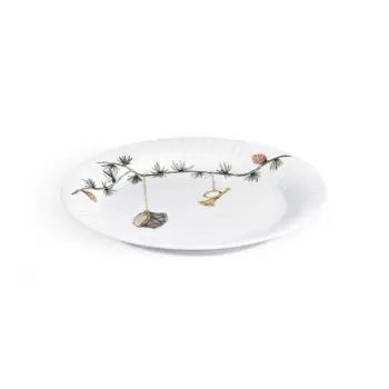 Farfurie din portelan pentru Craciun Kahler Design Hammershoi Christmas Plate, ? 19 cm imagine
