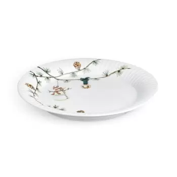 Farfurie din portelan pentru Craciun Kahler Design Hammershoi Christmas Plate, ? 22 cm imagine