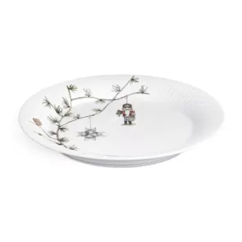 Farfurie din portelan pentru Craciun Kahler Design Hammershoi Christmas Plate, ? 27 cm imagine