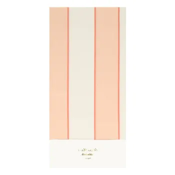 Fata de masa 137x259 cm Peach Stripe - Meri Meri imagine