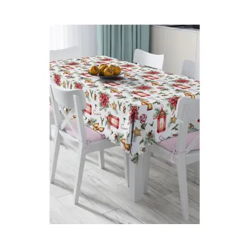 Fata de masa 140x180 cm cu model de Craciun Lantern - Mila Home imagine