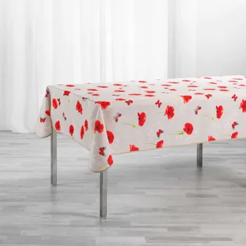 Fata de masa 150x240 cm Sweet poppy - douceur d'interieur imagine