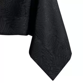 Fata de masa AmeliaHome Gaia Black, 140 x 240 cm, negru imagine