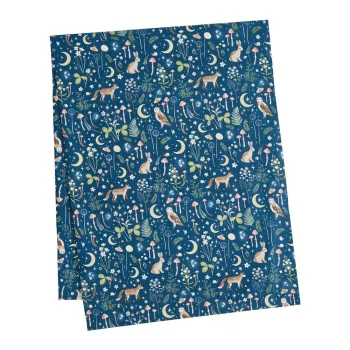 Fata de masa din bumbac 132x178 cm Enchanted Twilight Animals - Catherine Lansfield imagine