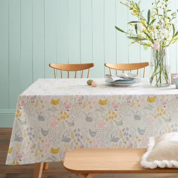 Fata de masa din bumbac 137x178 cm Cottage Friends - Catherine Lansfield imagine