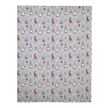 Fata de masa din bumbac 137x178 cm cu model de Craciun Gnomes - Catherine Lansfield imagine