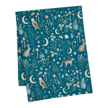 Fata de masa din bumbac 137x178 cm Enchanted Twilight Animals - Catherine Lansfield imagine