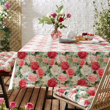 Fata de masa din bumbac 137x229 cm Rose Garden - RHS imagine