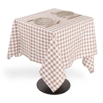 Fata de masa din bumbac 150x250 cm Gingham - Tiseco Home Studio imagine