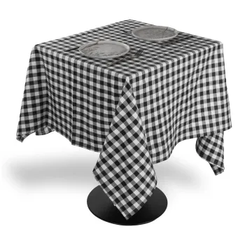 Fata de masa din bumbac 150x250 cm Gingham - Tiseco Home Studio imagine