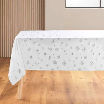 Fata de masa din microfibra 140x240 cm cu model de Craciun Astrelia - douceur d'interieur imagine