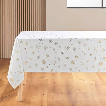 Fata de masa din microfibra 140x240 cm cu model de Craciun Astrelia - douceur d'interieur imagine