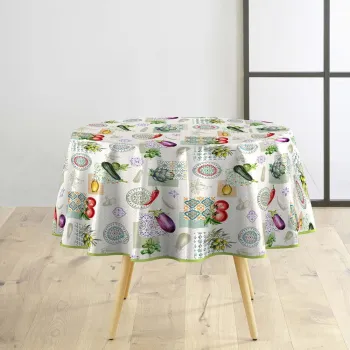 Fata de masa lavabila din PVC o 160 cm Vegetalia - douceur d'interieur imagine