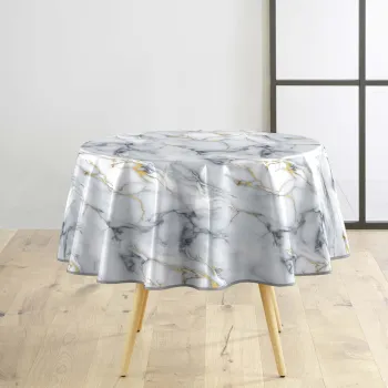 Fata de masa lavabila o 160 cm Marquina - douceur d'interieur imagine