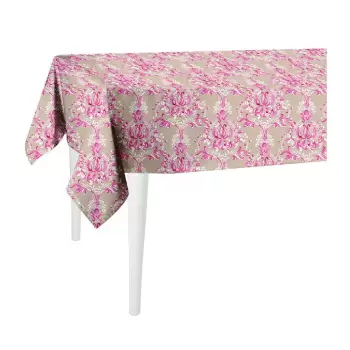 Fata de masa Mike & Co. NEW YORK Butterflies Pattern, 300 x 140 cm, roz-bej imagine