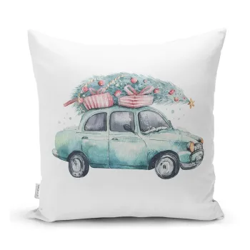 Fata de perna 43x43 cm cu model de Craciun Full Ride - Mila Home imagine