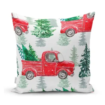 Fata de perna 43x43 cm cu model de Craciun Full Ride - Mila Home imagine