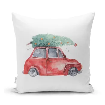 Fata de perna 43x43 cm cu model de Craciun Merry Christmas - Mila Home imagine