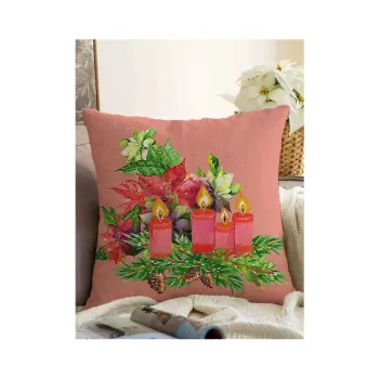 Fata de perna 43x43 cm cu model de Craciun - Mila Home imagine