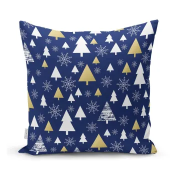 Fata de perna 43x43 cm cu model de Craciun - Mila Home imagine