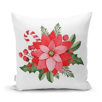 Fata de perna 43x43 cm cu model de Craciun - Mila Home imagine