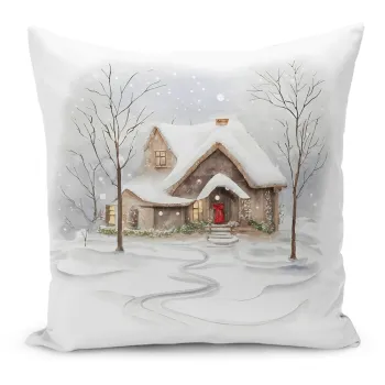 Fata de perna 43x43 cm cu model de Craciun - Mila Home imagine