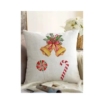 Fata de perna 43x43 cm cu model de Craciun - Mila Home imagine