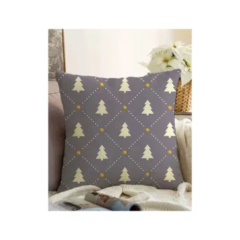 Fata de perna 43x43 cm cu model de Craciun - Mila Home imagine