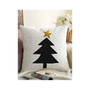 Fata de perna 43x43 cm cu model de Craciun - Mila Home imagine