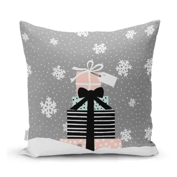 Fata de perna 43x43 cm cu model de Craciun - Mila Home imagine