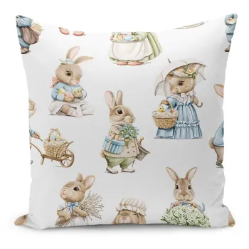 Fata de perna 43x43 cm cu model de Pasti - Mila Home imagine