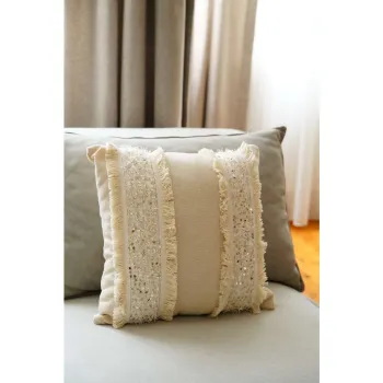 Fata de perna 43x43 cm Frill - Mioli Decor imagine