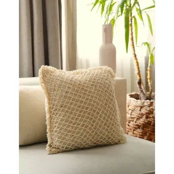 Fata de perna 43x43 cm Net - Mioli Decor imagine