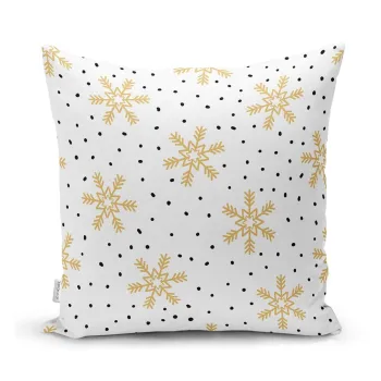 Fata de perna 43x43 cm Snowflakes - Mila Home imagine