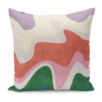 Fata de perna 43x43 cm Squiggly Breeze - Mila Home imagine